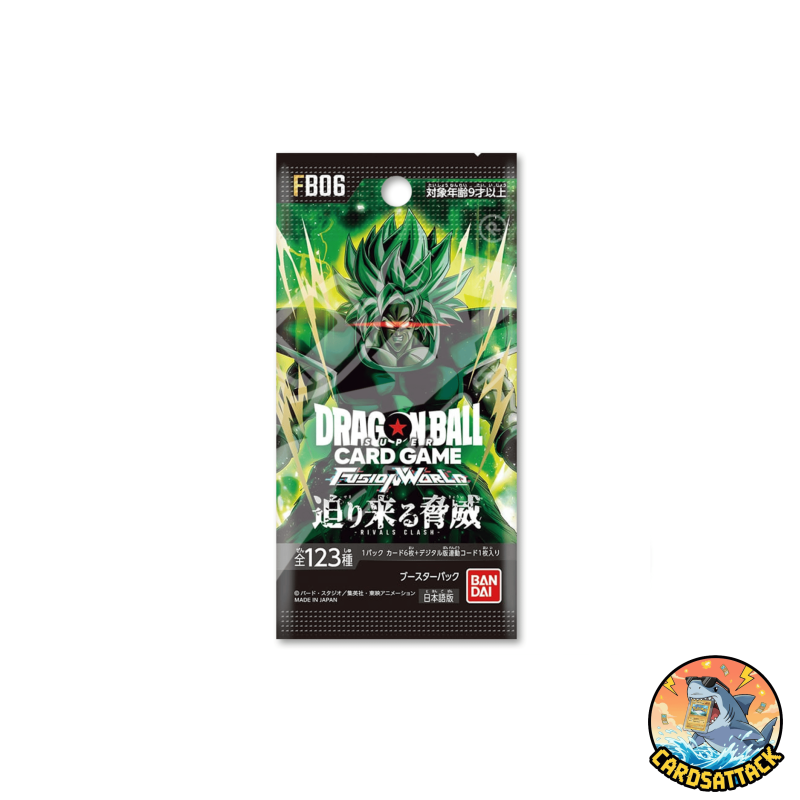 Dragon Ball [FB06] Rivals Clash Sealed Booster Pack (JAP)