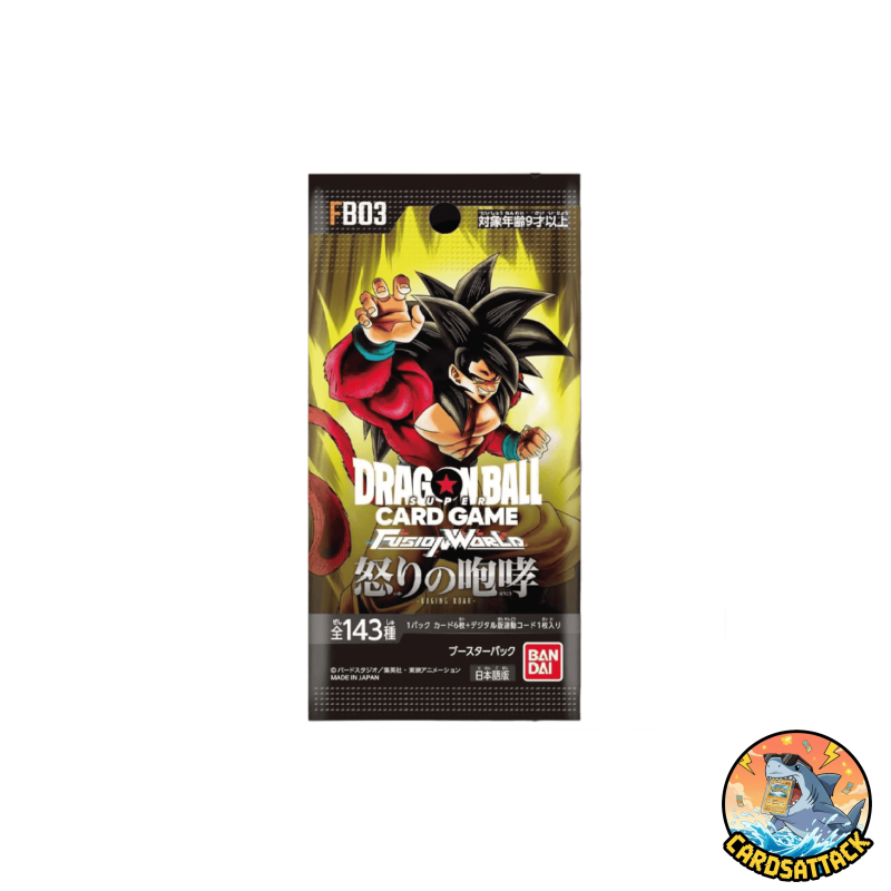 Dragon Ball [FB03] Raging Roar Sealed Booster Pack (JAP)
