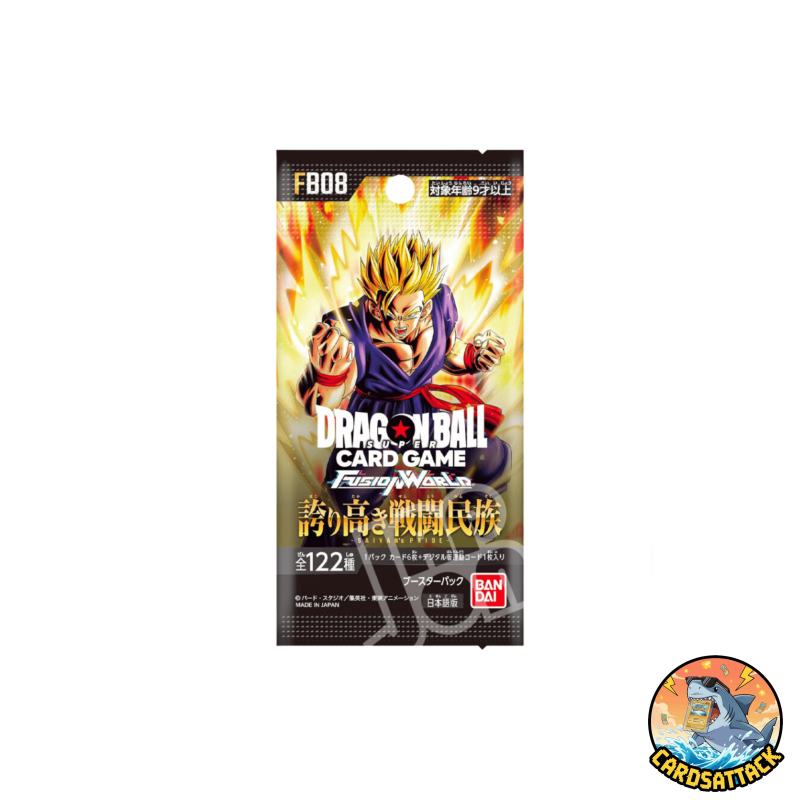 Dragon Ball [FB08] Sayan's Pride Sealed Booster Pack (JAP)