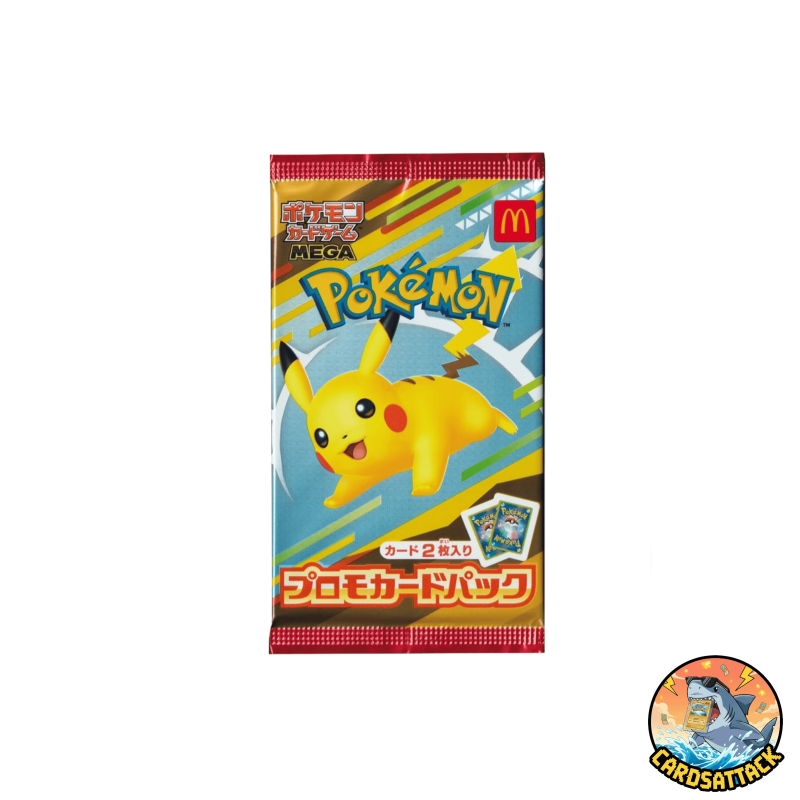 Pokémon Pikachu McDonald's Promo Pack 2025 Sealed Pack (JAP)