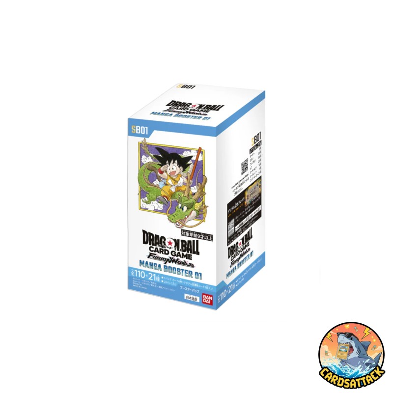 Dragon Ball Fusion World [SB01] Manga Booster 01 Sealed Booster Box (JAP)